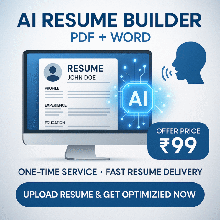 AI Resume Builder & Optimizer